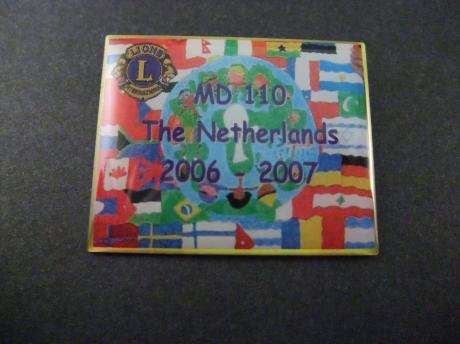 Lions Club International, The Netherlands 2006-2007